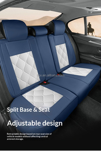 Fundas de Asiento de Coche Color Café, Juego Completo Premium, Ajuste Universal para <span class=keywords><strong>Hyundai</strong></span> Elantra, Sonata, Tucson, Santa Fe, <span class=keywords><strong>Kona</strong></span>, Fundas Interiores para Auto - Product Image 5