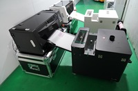 Impresora DTF de Doble Cabezal XP600 A3 de 12 Pulgadas para Pequeñas Empresas, Impresión de Camisetas DIY en Algodón, Poliéster y Mezclilla con Software RIP
