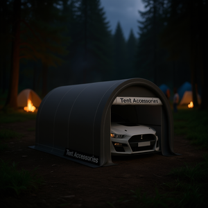 Accessoires de tente, abri de voiture extérieur, tissu Oxford, type étendu D0100HA7LLA - Product Image 2