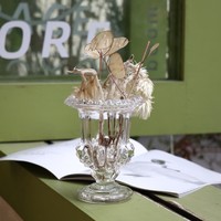 Vase à fleurs de table en verre transparent minimaliste européen, écologique, hydroponique, pour la décoration du salon et de la salle à manger