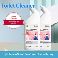 Nettoyant WC liquide jetable écologique pour cuvettes de toilettes, élimine efficacement les taches tenaces, le tartre urinaire et le calcaire