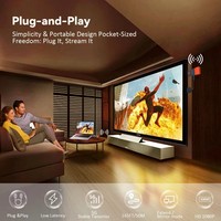 Transmisor y Receptor de Video Inalámbrico HDMI de 50M, Extensor 1080P60hz, Adaptador Inalámbrico HDMI Wifi, Dongle para TV, Adaptador de PC a TV