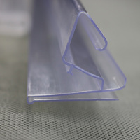 Étiquettes de rayonnages de supermarché pour clips de rayonnages métalliques de supermarché, bande en PVC plastique