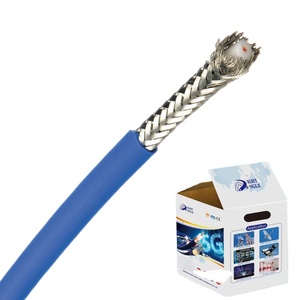 สายโคแอกเชียล <span class=keywords><strong>RG</strong></span> ซีรีส์ 75 โอห์ม รุ่น RG6 พร้อมสายไฟฟ้าหุ้มฟอยล์อะลูมิเนียม+ถักป้องกัน  หุ้มฉนวน PVC LSZH  ลดราคาพิเศษ ปี <span class=keywords><strong>2023</strong></span> - Product Image 3
