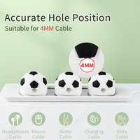 Cadeau de sport Cadeaux de football mignons Protecteur de cordon métallique Porte-câble Magnétique Organiser