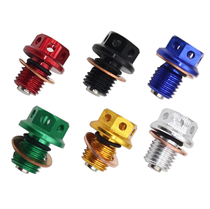 Sportsmoto EN STOCK Bouchon de vidange magnétique d'huile moteur pour <span class=keywords><strong>moto</strong></span> chinoise Pit Dirt Bike Motard Minigp Monkey <span class=keywords><strong>Dax</strong></span> Gorilla Cub - Product Image 1