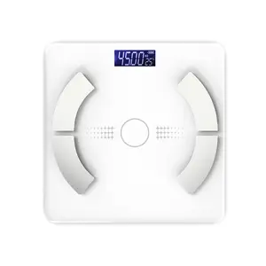 체중과 지방을 측정하는 가정용 욕실 체중계 8 센서 체지방 블루투스 체중계 usb 충전기 계량 저울