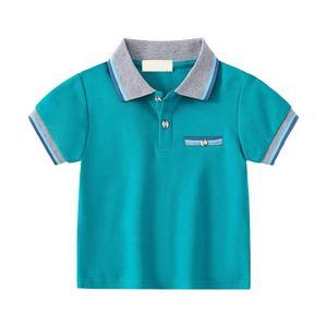 Kinder tragen Großhandel Schuluniformen Benutzer definierte Stickerei Logo 100% Baumwolle Schuluniformen Polo-Shirts - Product Image 5
