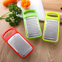 Manjia – Gadget de cuisine en acier inoxydable, outils pour fruits et légumes râpe avec récipient râpe à ail et légumes