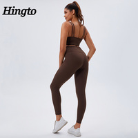 Ensemble de sport respirant et léger 2025 pour femmes : soutien-gorge de sport et legging 2 pièces personnalisables – Vente en gros