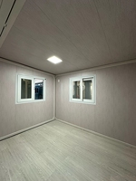 Dortoir temporaire modulaire : Maisons préfabriquées en acier pliables et mobiles de type conteneur miniature