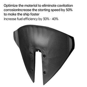 クジラテール水中翼船スタビライザーボート船外機モーターフィンマリンエンジンスラストプレートハイドロフォイルスタビライザー - Product Image 4