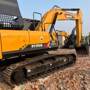 Excavatrice d'occasion de grande taille SANY SY 245H modèle 2024, 24,5 tonnes, avec boîte de vitesses et pompe, à prix avantageux – Vente chaude, haute qualité - Product Image 3