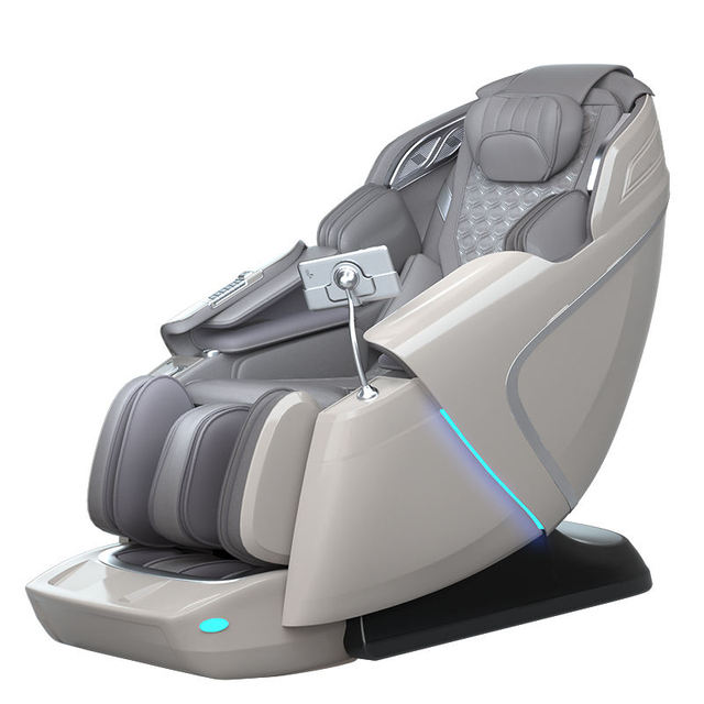 Zero Gravity 4D Shiatsu Full Body Massage Chair with Air Pressure and AI Music Foldable Full Body Massage Chair for Apartment