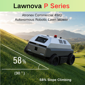LAWNOVA ATRONEX Tondeuse <span class=keywords><strong>Robot</strong></span> Commerciale Robuste Tondeuse Industrielle Navigation IA Robomower Remplace 2-3 Travailleurs Électrique Pur - Product Image 4
