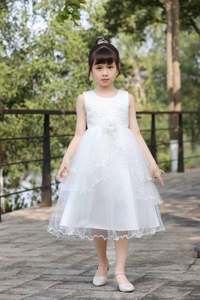 Nouvelle Collection <span class=keywords><strong>de</strong></span> <span class=keywords><strong>robe</strong></span> <span class=keywords><strong>d</strong></span>'été pour filles, sans manches, pour fête <span class=keywords><strong>d</strong></span>'anniversaire, <span class=keywords><strong>de</strong></span> mariage, <span class=keywords><strong>petite</strong></span> <span class=keywords><strong>demoiselle</strong></span> <span class=keywords><strong>d</strong></span>'<span class=keywords><strong>honneur</strong></span>, blanche, <span class=keywords><strong>robe</strong></span> formelle à fleurs pour enfants - Product Image 2