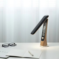 Lampe de bureau LED rechargeable Clean Fit avec affichage du calendrier pour les fêtes de Noël