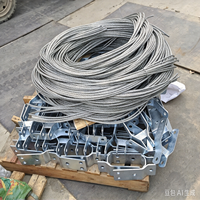 Plateforme suspendue électrique ZLP800, gondole, nacelle, 800 kg, 100 m, nettoyage de façades et de fenêtres pour bâtiments de grande hauteur