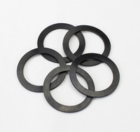 PA66 Black Flat Washer DIN988 M2-M20 M4 Compatible 4mm Thickness