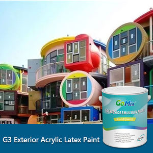 Vente de gros <span class=keywords><strong>en</strong></span> usine depuis plus de 16 ans de peinture extérieure au latex acrylique <span class=keywords><strong>en</strong></span> émulsion lavable de qualité supérieure - Product Image 6