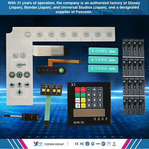 <span class=keywords><strong>2</strong></span> Nút Lò Vi Sóng Bàn Phím Một Nút Màng Chuyển Đổi - Product Image 2