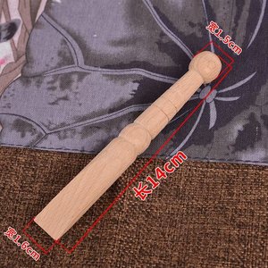 Bâton d'acupression en bois massif pour massage des pieds, ensemble de bâtons de massage des pieds, masseur universel à bâton d'acupression pour tout le corps. - Product Image 3