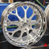 Rines Forgiatos SJ Y Spoke Deep Dish de 2 Piezas, Forjados en 6061-T6, 18x10 20x12 5x114.3 para Nissan Datsun 240Z 280Z Lowrider