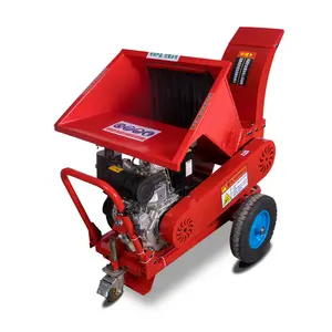 Bulk export 15hp petrol diesel home use orchard 10cm branch wood chipper