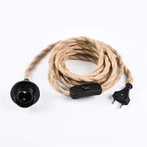 EU Plug Switching Power Cord Wire Extended Plug Line <strong>Cable</strong> <strong>With</strong> <strong>Switch</strong> <strong>for</strong> <strong>Table</strong> Light <strong>Lamp</strong> Floor <strong>Lamp</strong> Electricity Wire - Product Image 4
