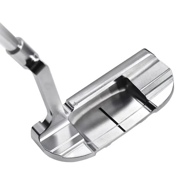 High quality CNC pattern sliver golf putter head custom hitting face putter