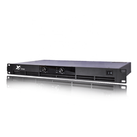 Amplificateur de puissance numérique professionnel 600W*2 RMS format 1U, classe D, 2 canaux, amplificateur de son haute performance