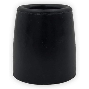 Puntali per deambulatore 25 mm (x4 pezzi), puntali in gomma nera per deambulatori KMINA K10046 - Product Image 5