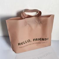 Sacs en plastique personnalisés durables en PE avec poignée à fermeture éclair pour magasins de vêtements, chaussettes, chaussures, fourrures, vestes pour adultes, robes pour enfants, sérigraphie