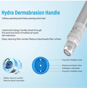 Hydra Machine Rotary Cleaning Skin Lifting Tightening Deep Cleansing Blackhead Removal CO2 Bubble Diamond Oxygen Jet - Product Image 3