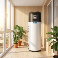 Pompe à chaleur solaire électrique à source d'air à fréquence fixe avec contrôleur numérique d'intérieur, pour usage hôtelier, classe énergétique A++
