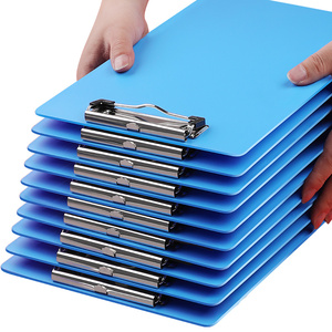Heada Custom Logo Medical Plastic PP User-Friendly Multi-Color Office Clipboard with Metal Clip and <b>File</b> <b>Folders</b> - Product Image 2