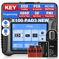 USA Warehouse Xtool X100 Pad3 Car Key FOB Programming Tool Key Programmer Immobilizer Pin Code Reader Scanner with KC100 EEPROM