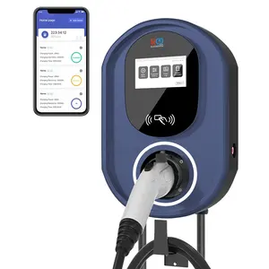 Harga pabrik Cina Ev Charger 32a CCS tipe 2 pengisi daya listrik mobil 22 kw byd pengisi daya kendaraan listrik mobil rumah EV Char