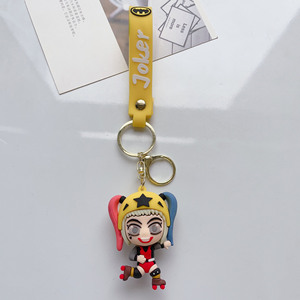 Cross border llavero de dibujos animados <span class=keywords><strong>Joker</strong></span> The Dark Knight figura de anime exquisito kawaii colgante hombres y mujeres llavero colgante joyería - Product Image 6
