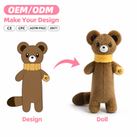 Fabrication de poupées mascottes personnalisées, jouets en peluche, OEM ODM, poupée personnalisée pour l'image de l'entreprise, cadeau d'entreprise, peluche douce