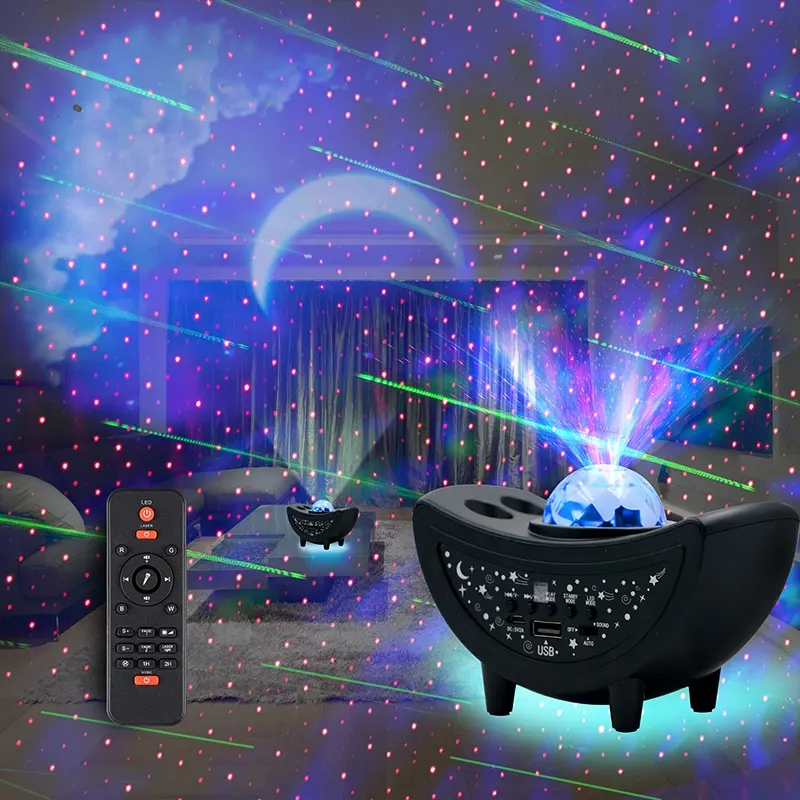 KSWING-proyector de luz LED con Control remoto por aplicación WIFI, proyector láser de galaxia, Estrella estrellada, amazon