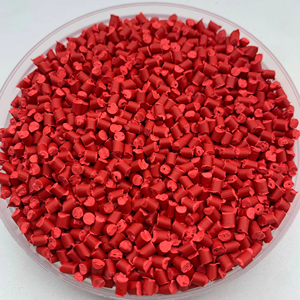 Hạt nhựa tổng hợp màu đỏ 89917 dùng cho ép phun, chất lượng cao, dùng cho nắp ly và chai, nhựa cấp thực phẩm - Product Image 2