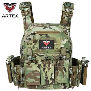 Gilet tactique AV-8123 à vente chaude, polyester 1000D, porte-plaque à dégagement rapide pour l'entraînement en plein air, imperméable - Product Image 1