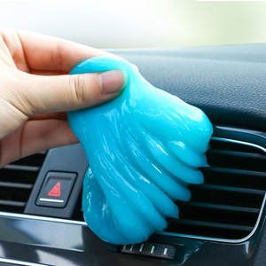Gel Suave Azul para Limpieza de Autos, 160g, Masilla Quita Polvo para Rejillas de Ventilación y Huecos, No Pegajoso, Sin Residuos, Hecho en China - Product Image 1