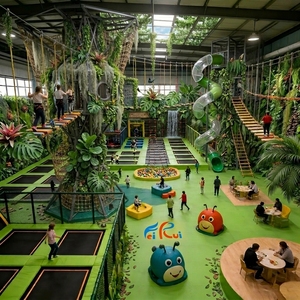 Nouvel équipement de jeu intérieur populaire pour enfants, aire de jeux intérieure pour tout-petits, centre de jeux intérieur, <span class=keywords><strong>parc</strong></span> d'attractions intérieur pour centre commercial - Product Image 2
