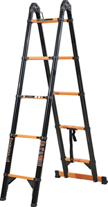 Scala Telescopica Pieghevole a Doppio Lato in Acciaio al Carbonio da 4,2M per Lavoro, Bestseller - Product Image 2