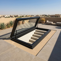Ventana de Techo de Aluminio y Vidrio Resistente a la Intemperie para Renovación de Viviendas Australianas, Iluminación Natural de Áticos, Diseño de Proyectos Personalizados