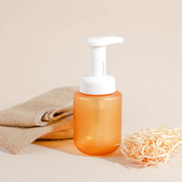 Bouteilles à pompe moussante en PET personnalisées en gros de 200 ml, 300 ml, 400 ml, 500 ml pour l'emballage de nettoyants visage, de savons liquides pour les mains et les corps