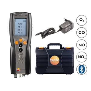 Analizador de Gases de Combustión Digital de Alta Precisión Testo 340 Original, en Oferta, para Análisis de Combustión Industrial O2 CO NO SO2 - Product Image 5