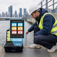 Analyseur de qualité de l'eau portable multiparamètres pH ORP EC DO TDS, analyseur d'eau haute précision